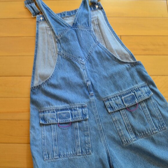 Madewell Disney Denim Romper Overalls Size M / S - Picture 14 of 16